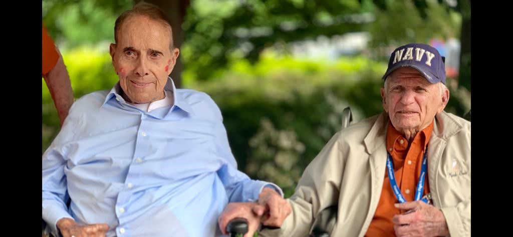Senator Bob Dole and WWII Veteran Lipson